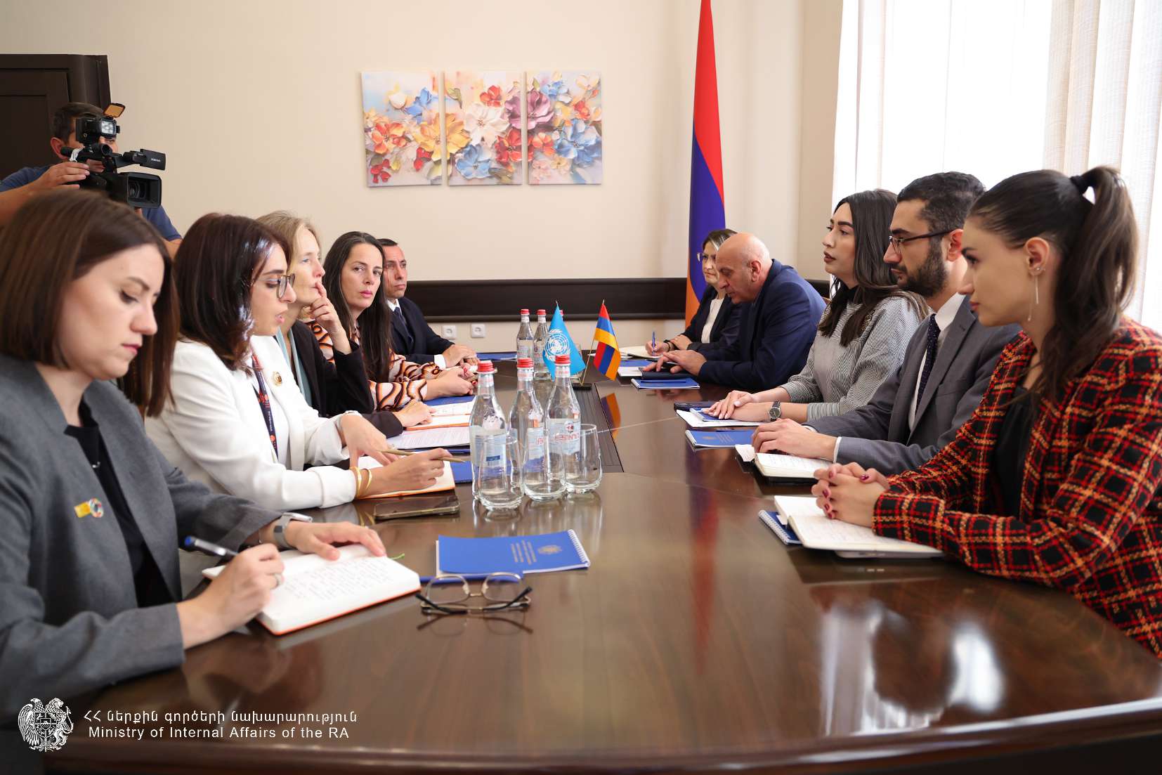 Sargsyan and Bauer reached an agreement to expand the scope of cooperation