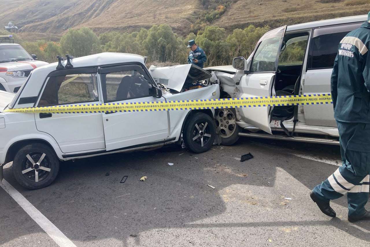 Վթար Սպիտակ-Գյումրի ճանապարհին. վարորդները հոսպիտալացվել են