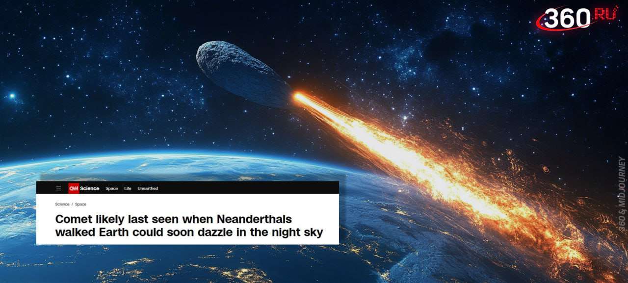 A giant comet is approaching Earth