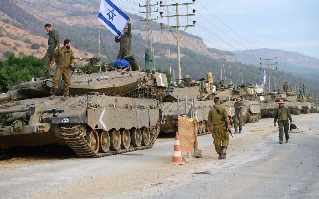 Israel's military strikes Lebanon in response to recent attacks