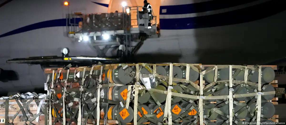 The first batch of US military aid has arrived in Israel