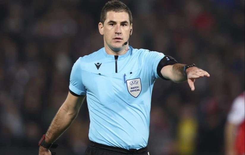 The Slovenian refereeing staff will serve the Latvian-Armenia match