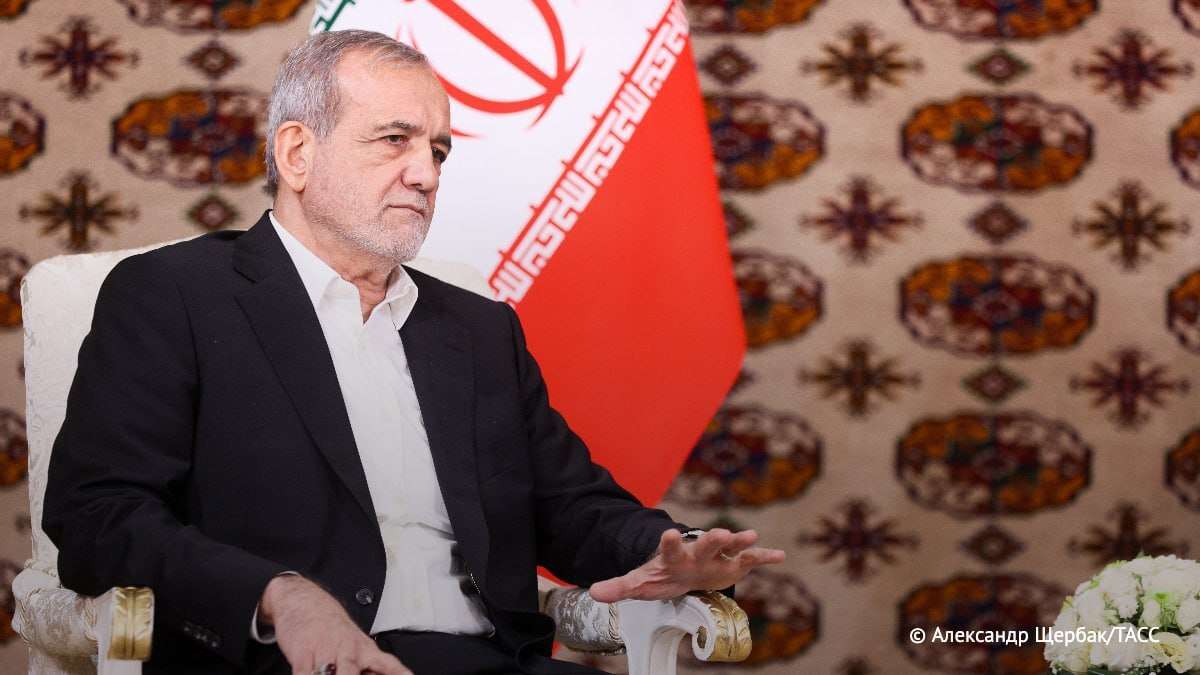 "European countries and the USA are hindering de-escalation." Pezeshkian