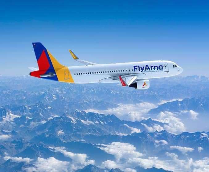 Авиакомпания Fly Arna запускает рейсы Ереван-Тбилиси-Ереван