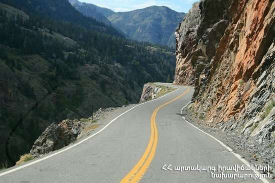 Motorways are passable on the territory of RA
