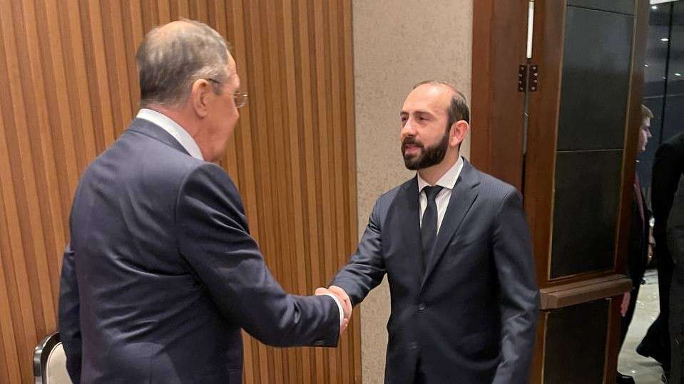 Арарат Мирзоян и Сергей Лавров встретились в Астане