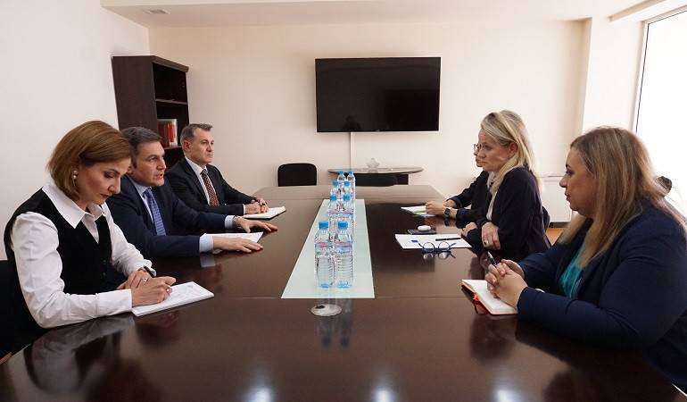 RA Deputy Foreign Minister highly appreciated the moral position of the European Parliament