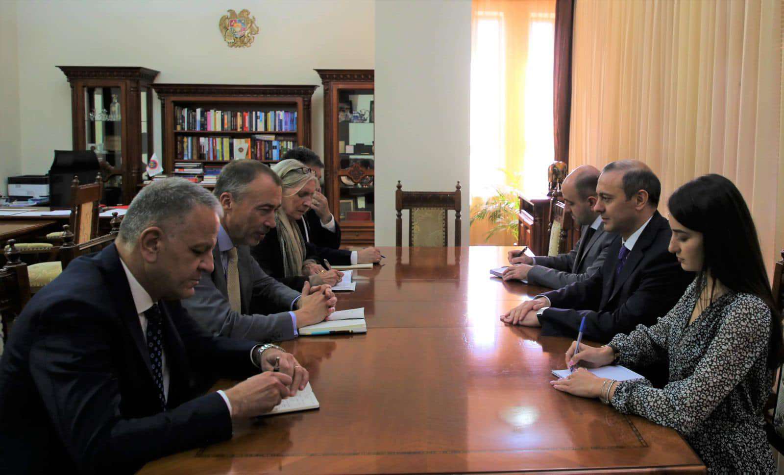 The Secretary of the Security Council received Toivo Klaar