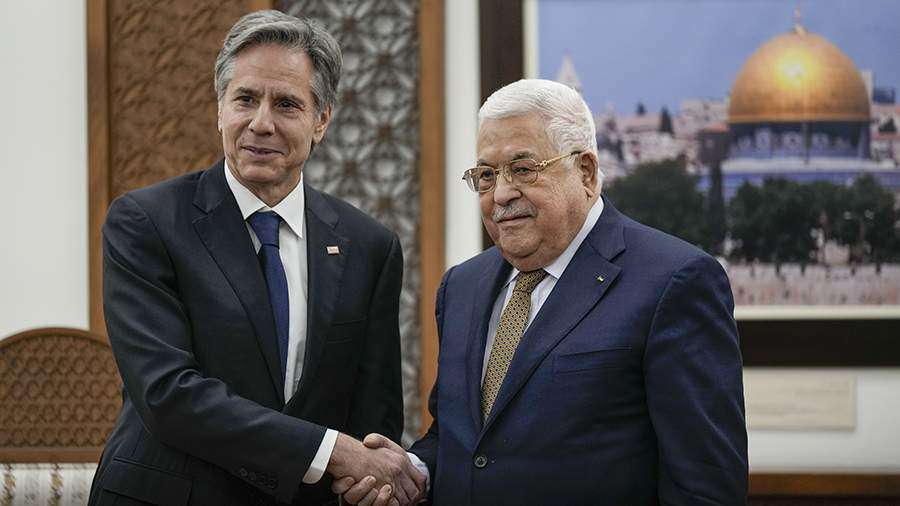 Blinken will meet with Abbas