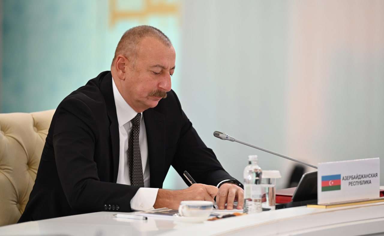 «Столкновения с Арменией прекратились в сентябре при посредничестве России». Алиев