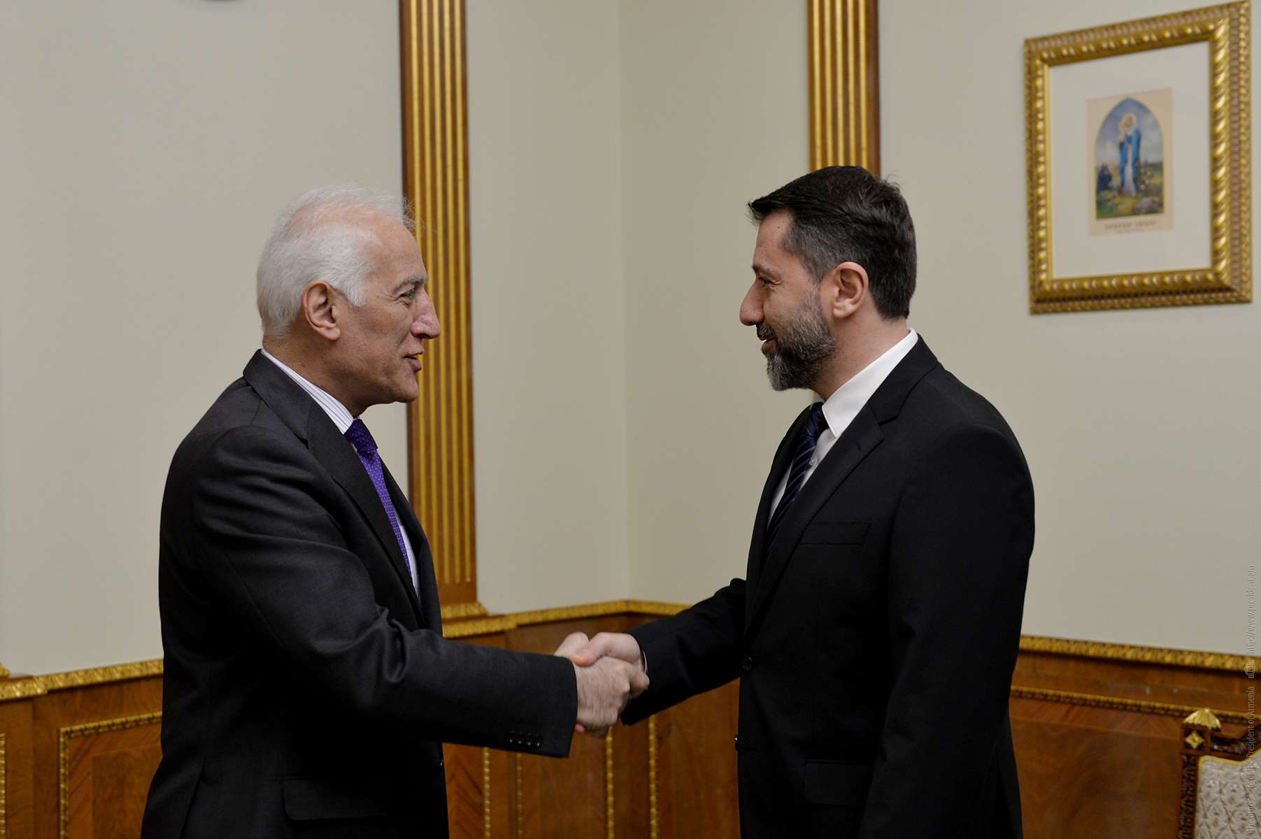 Vahagn Khachaturyan and Karen Andreasyan referred to the reforms of the legal system