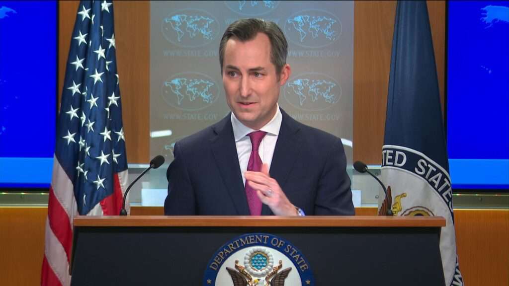 "The peace agreement depends on Armenia and Azerbaijan, not the USA." Miller