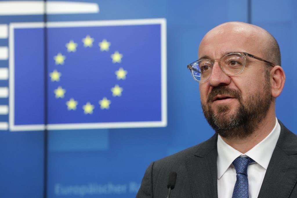 The teams were assigned to establish a final agreement on opening railway connections. Charles Michel