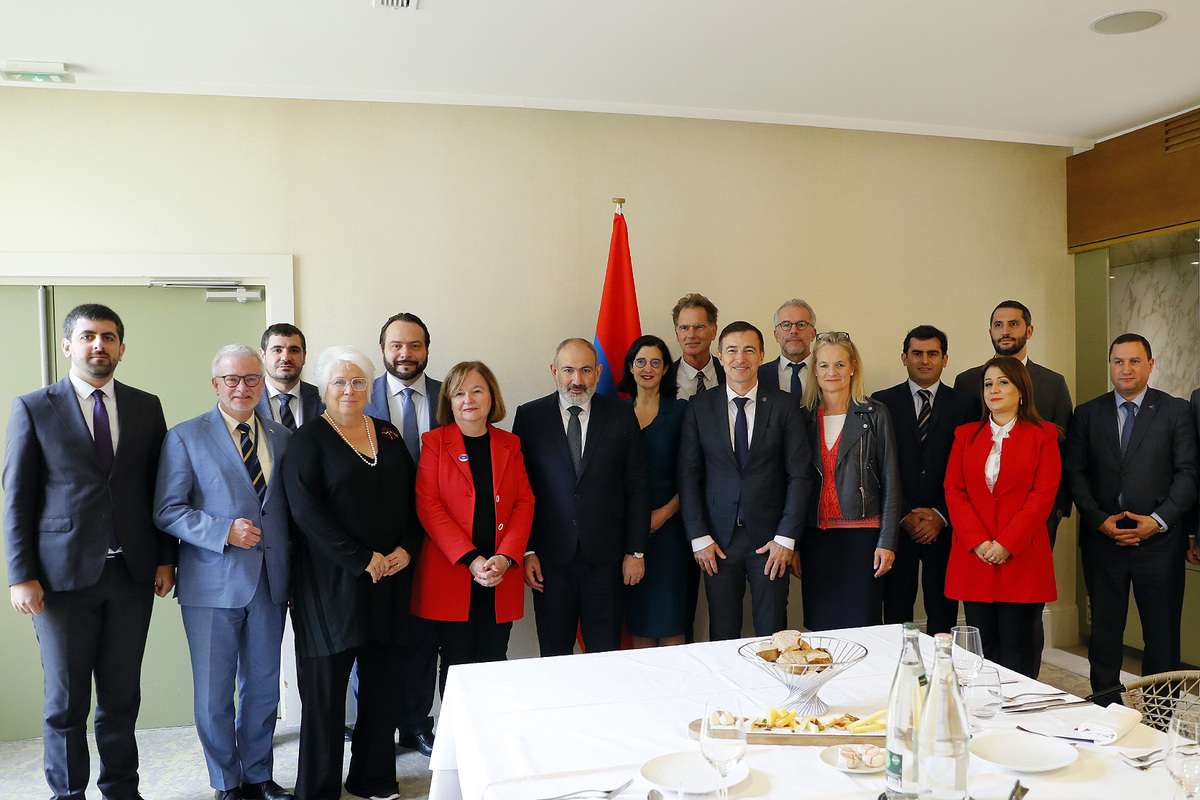 The Prime Minister had a meeting with a group of deputies of the European Parliament