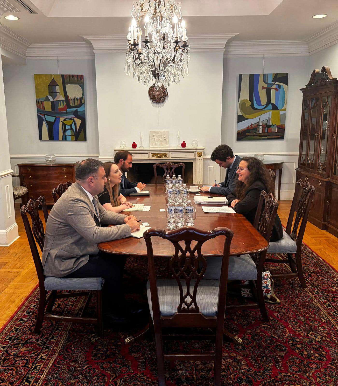 Lilit Makunts received the president of NDI