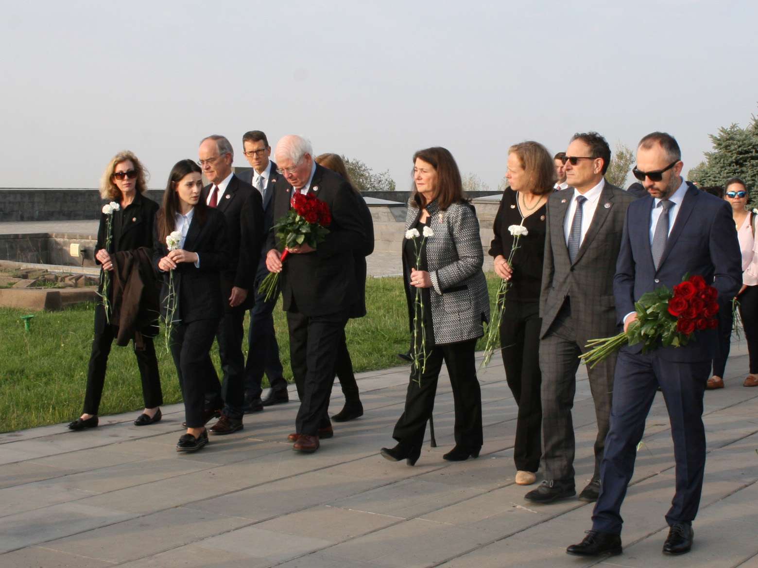 Members of the US House of Representatives visited the Armenian Genocide Memorial (PHOTOS)