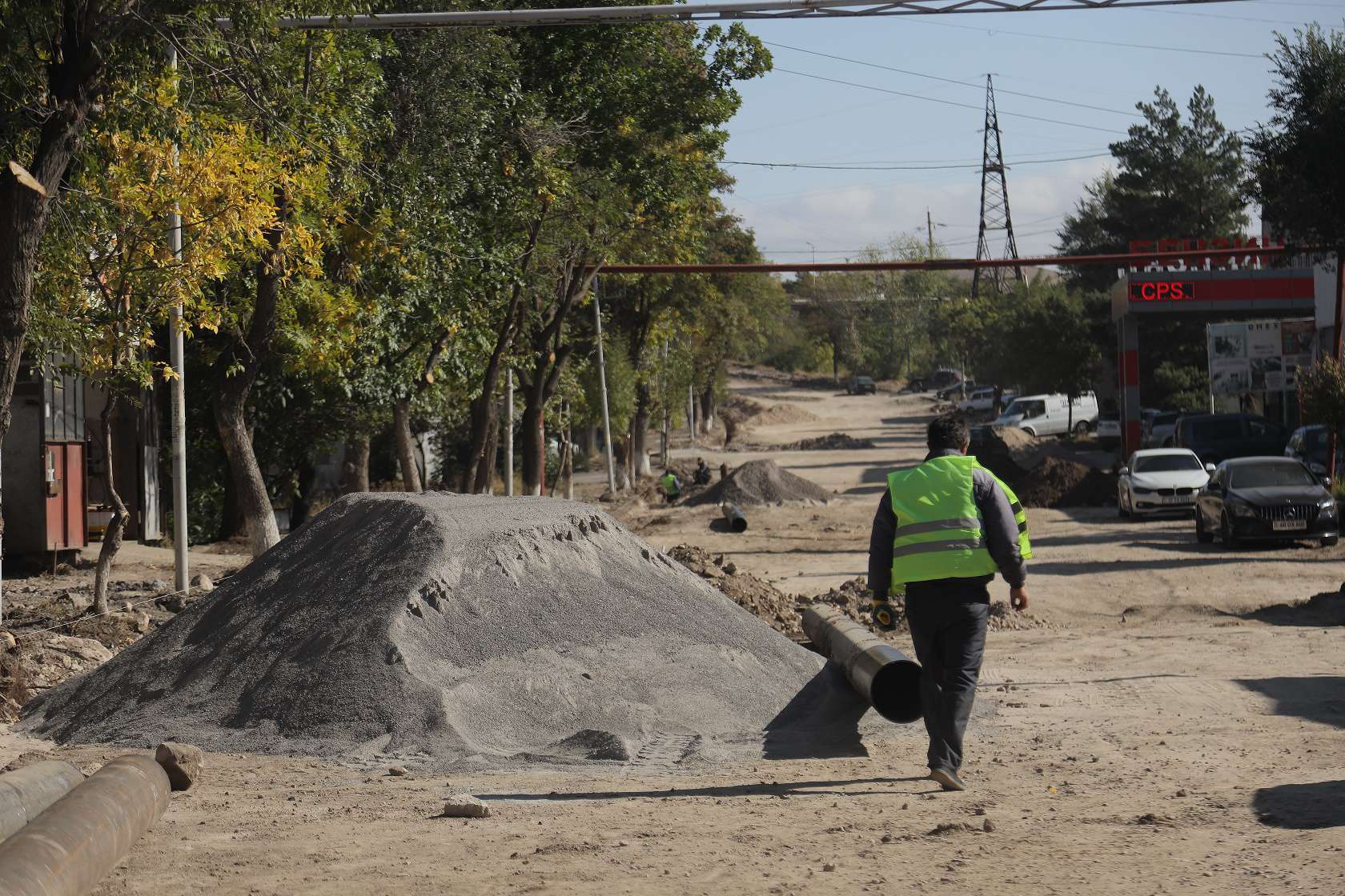 Հիմնանորոգվում է Կարենիս Ֆանտան տանող ճանապարհը (ԼՈՒՍԱՆԿԱՐՆԵՐ)