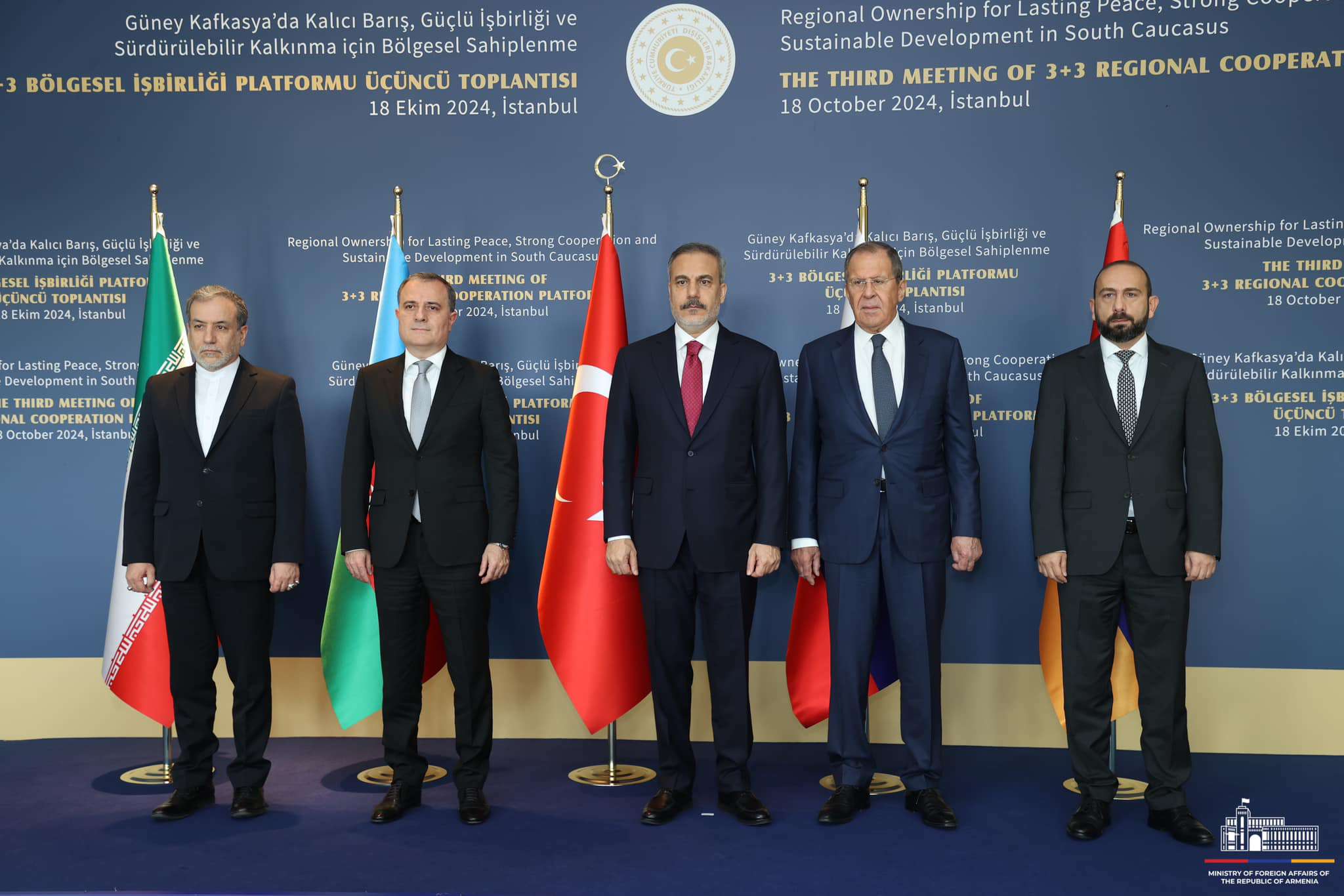 The session of the "3+3" platform has started in Istanbul