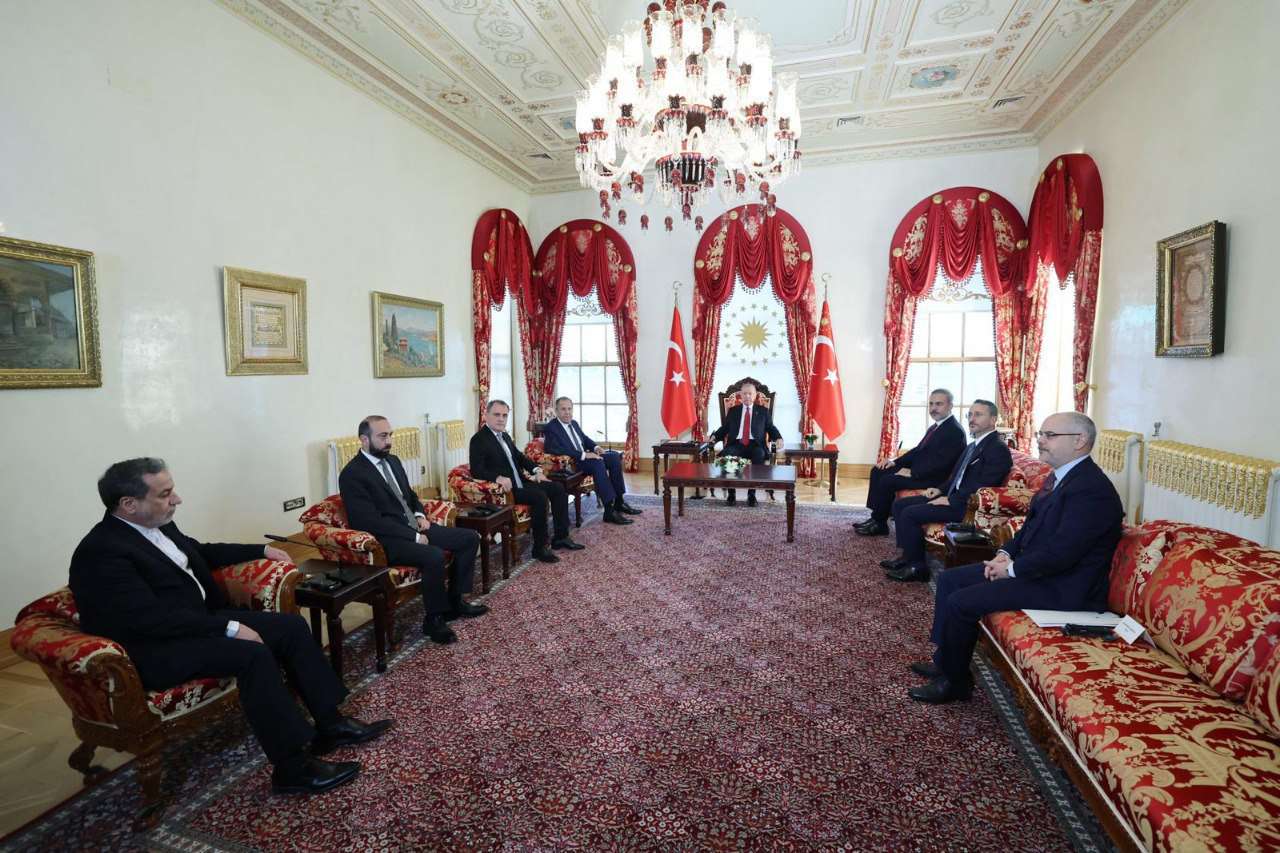 Erdogan received the foreign ministers participating in the "3+3" platform