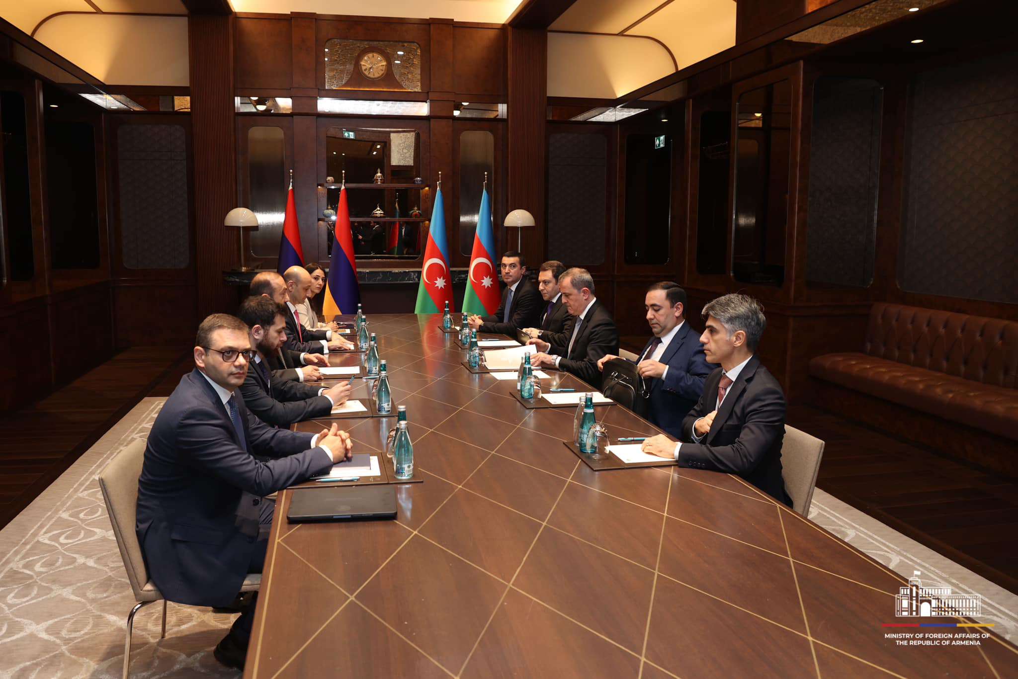 Mirzoyan and Bayramov will continue their efforts to finalize the contract