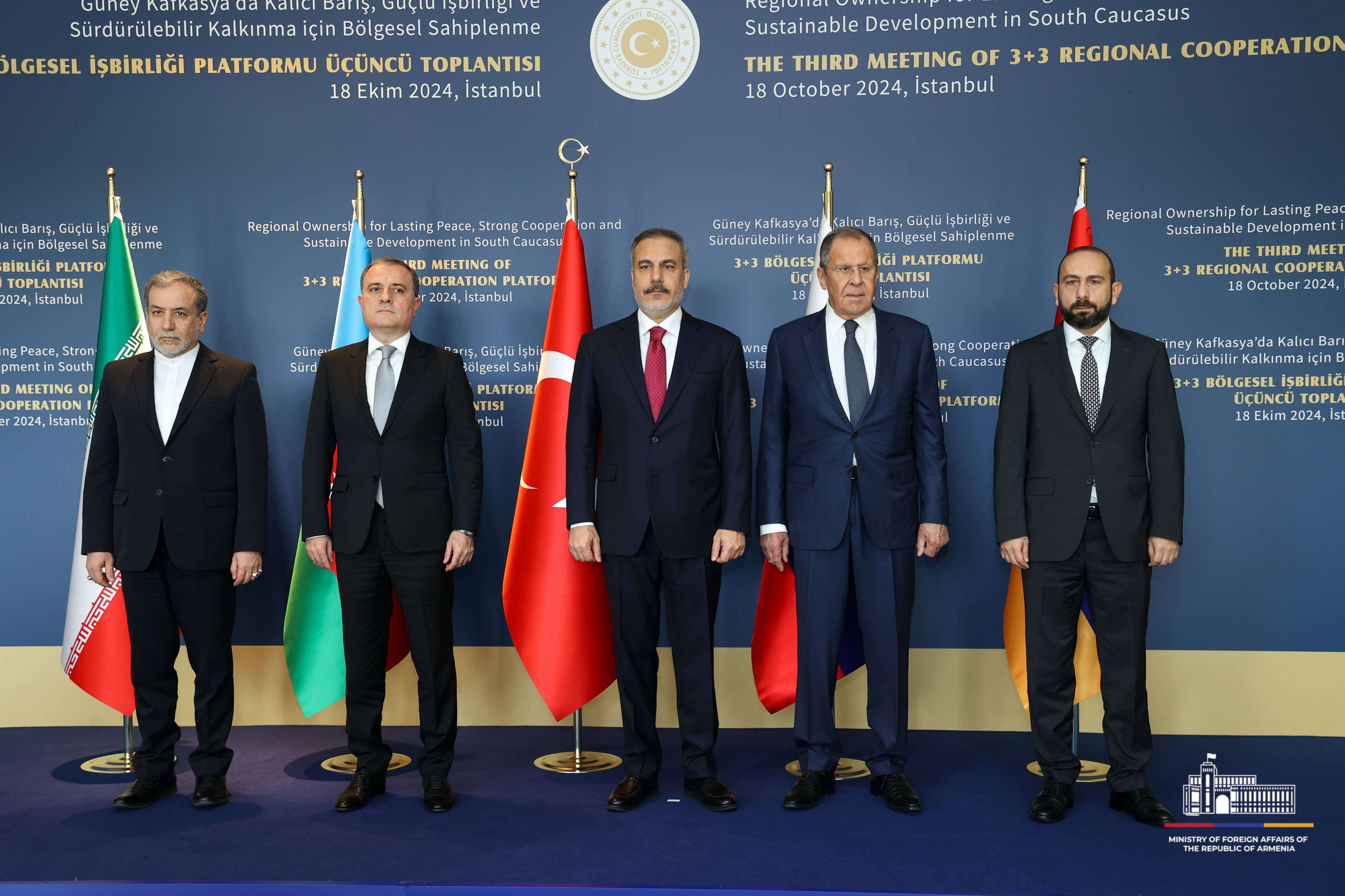 «3+3» տարածաշրջանային համագործակցության հարթակի համատեղ կոմյունիկեն