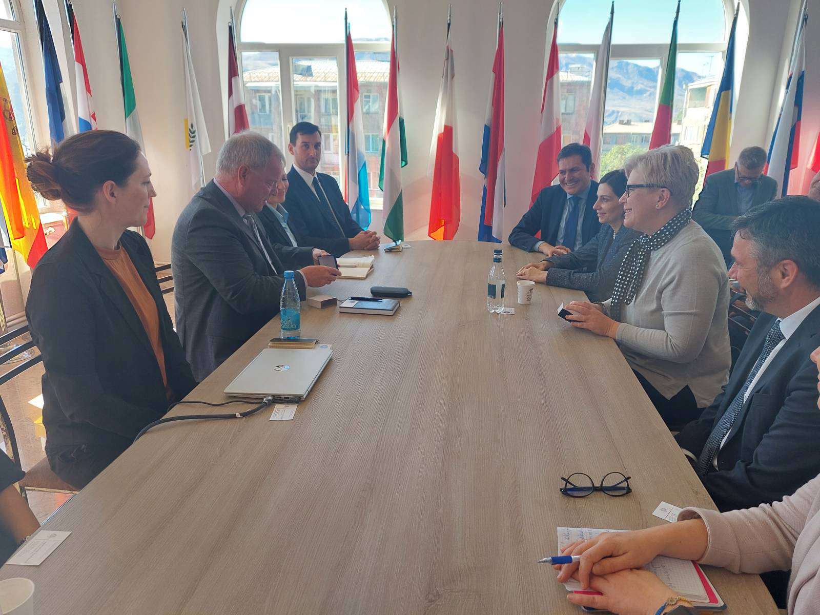 The Prime Minister of Lithuania visited the headquarters of the EU observation mission in Armenia