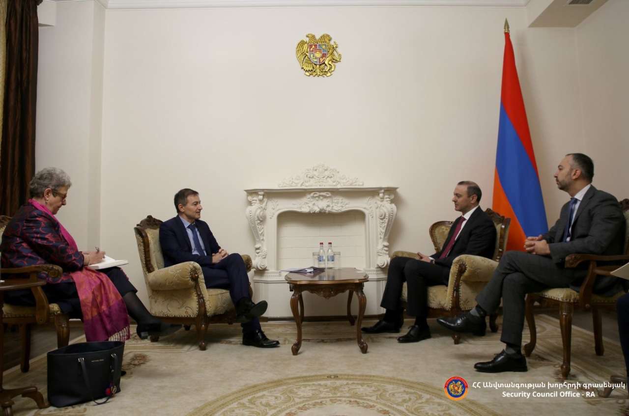 Armen Grigoryan met with Andrey Kovachev