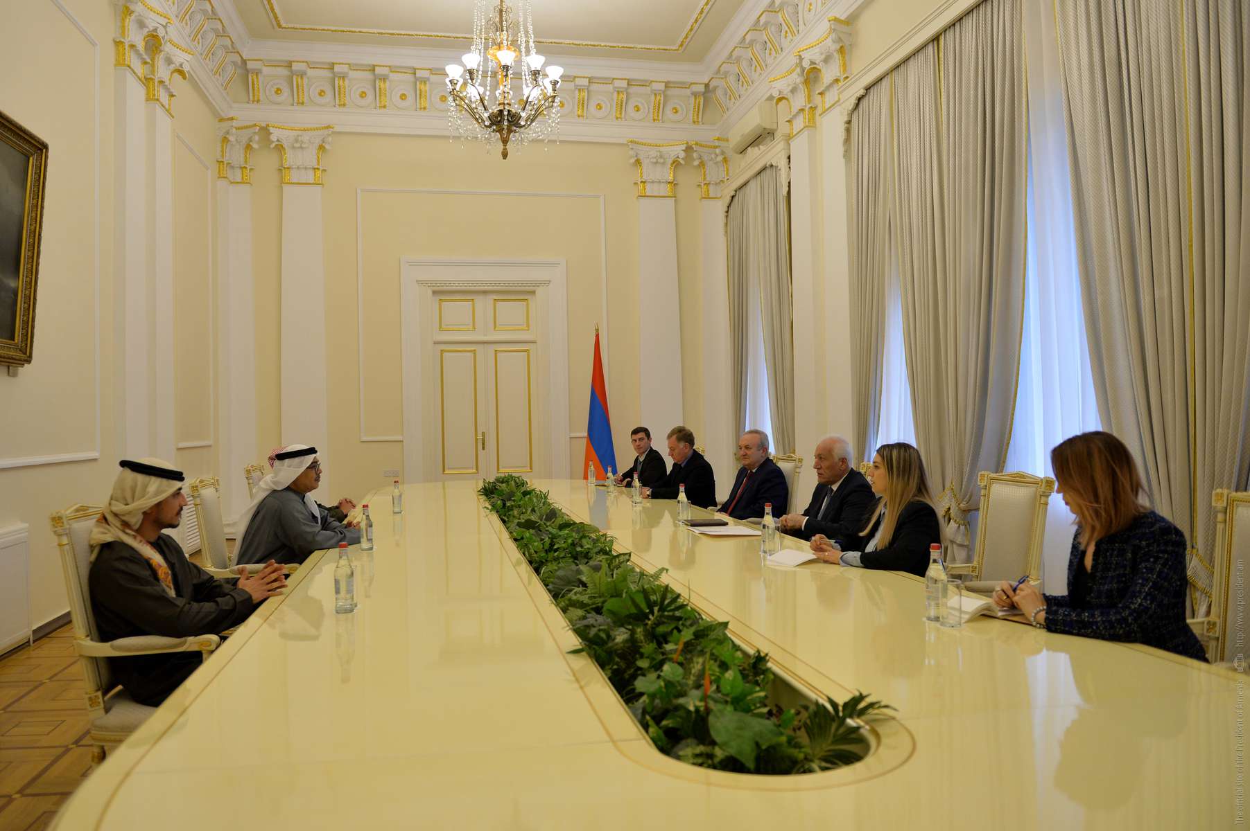 "Armenia is ready to cooperate with the Sharjah Heritage Institute actively." President of RA