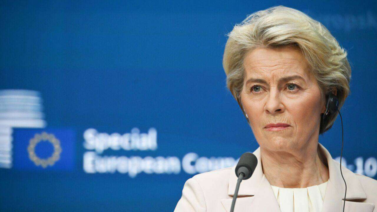 Russia is like Hamas. Ursula von der Leyen