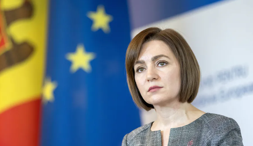 "Moldova has faced an unprecedented attack by criminal gangs and foreign forces." Sandu