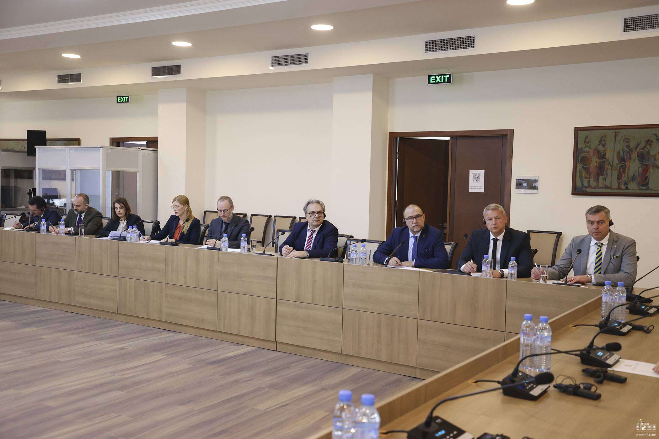 ՀՀ ԱԳ նախարարն ընդունել է ԵԱՀԿ կարիքների գնահատման առաքելության անդամներին