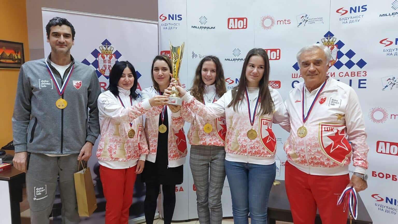 Էլինա Դանիելյանը և Լիլիթ Մկրտչյանը սերբական թիմի կազմում դարձել են ոսկե մեդալակիր