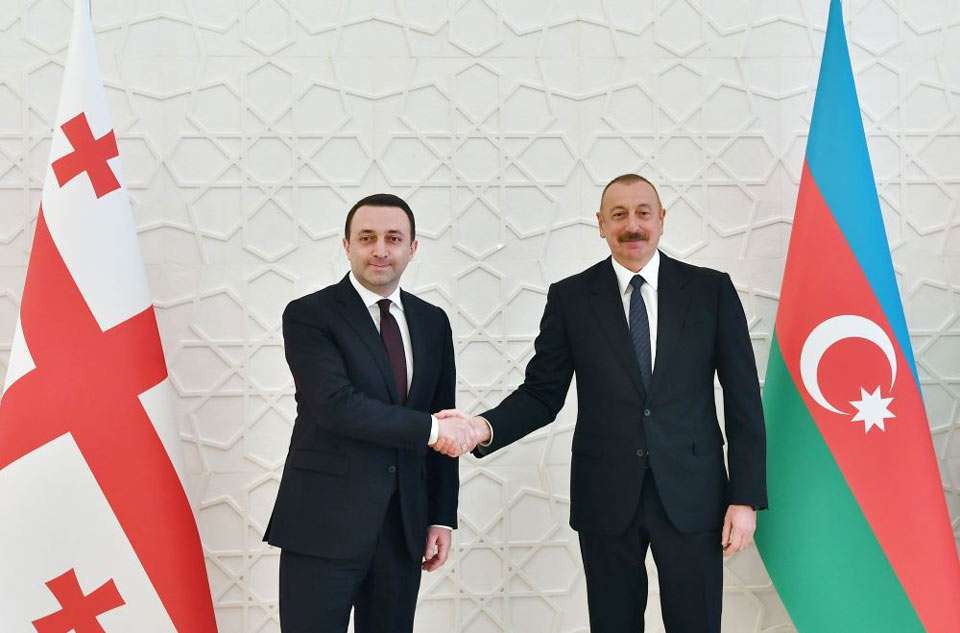 Ilham Aliyev left for Georgia