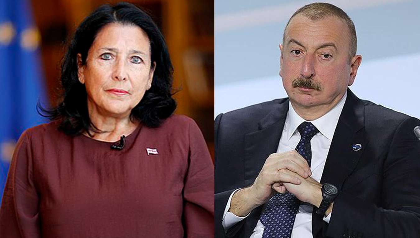 The President of Georgia was not informed about Ilham Aliyev's visit. Their meeting did not take place