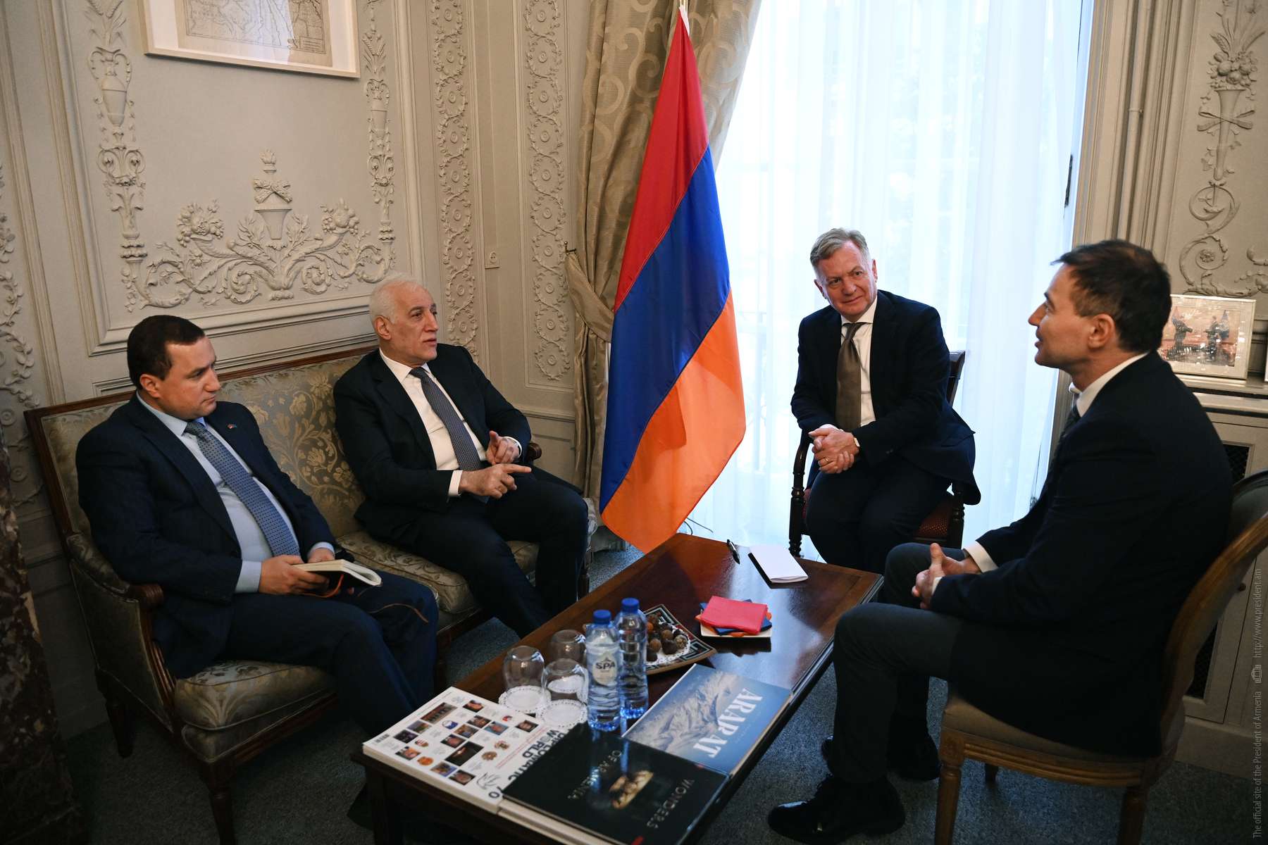 Vahagn Khachaturyan met with Andrey Kovachev, the permanent rapporteur on RA affairs in the Council of Europe