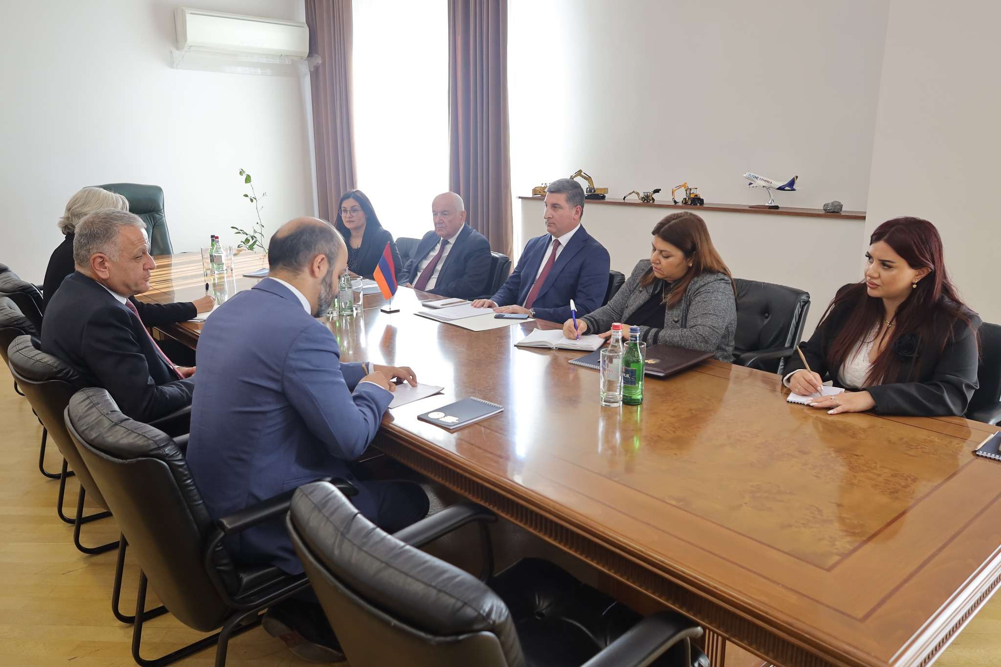 Questions related to the aviation sector were discussed with the EU ambassador