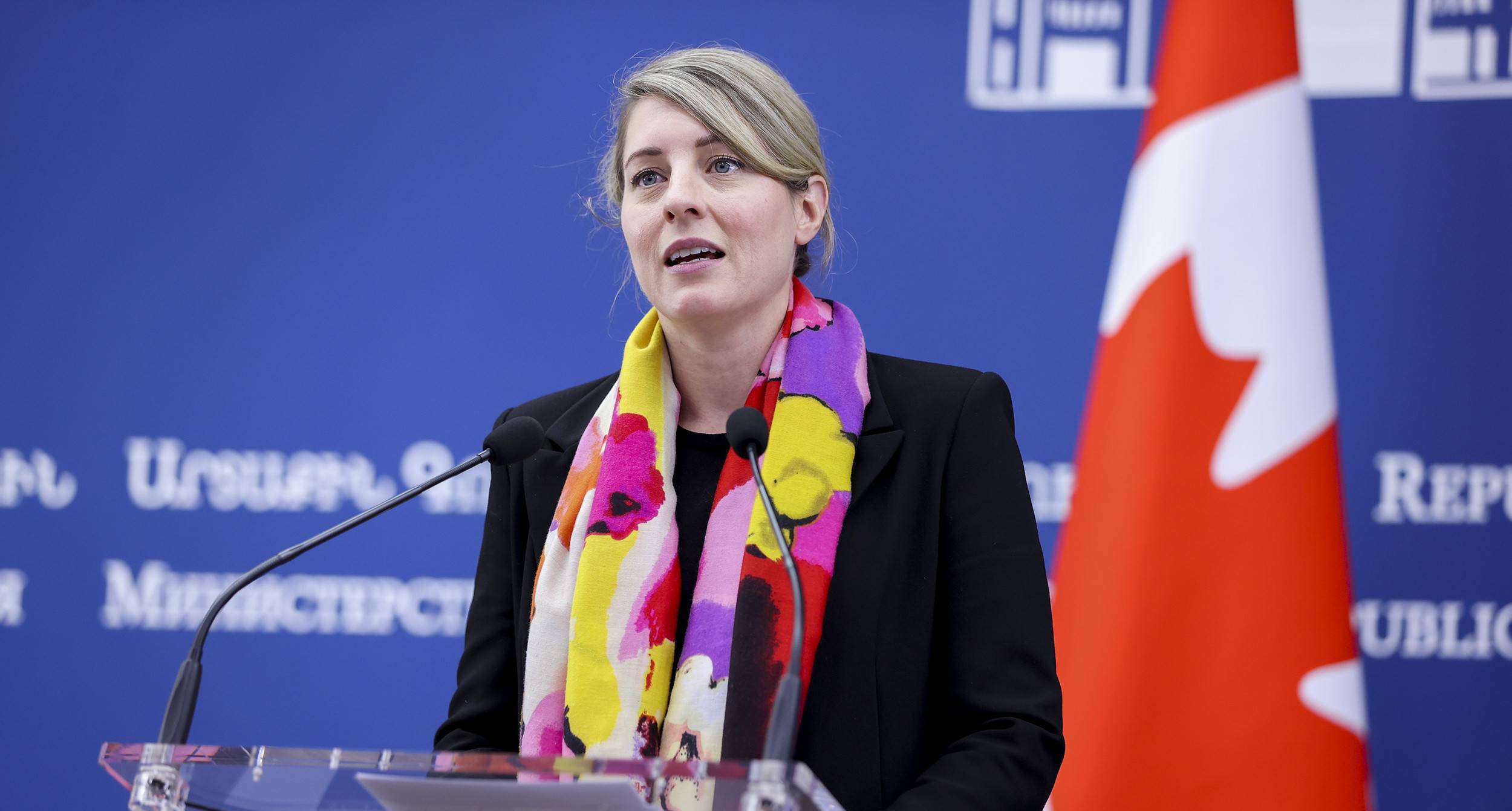 The issue of possible sanctions against Azerbaijan is now on the table. Minister of Foreign Affairs of Canada