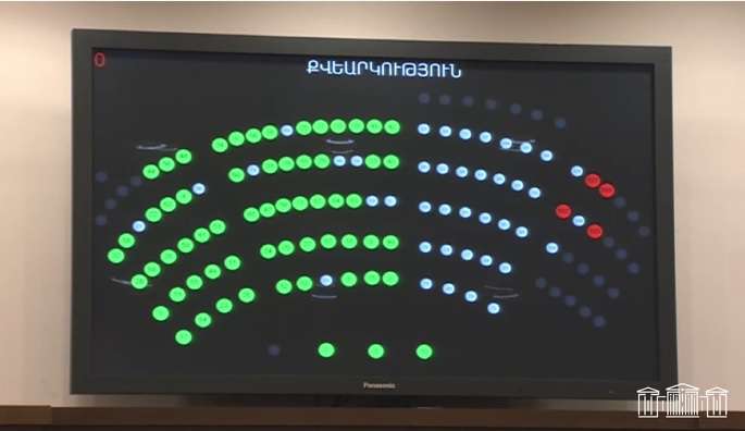 ՊՈՒ խմբակցությունը մասնակցում է ԱԺ նիստին՝ դեմ քվեարկելով նախագծերին