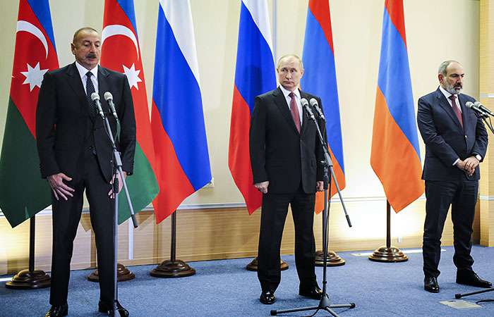 В Кремле рассказали о подготовке к встрече Путина, Алиева и Пашиняна