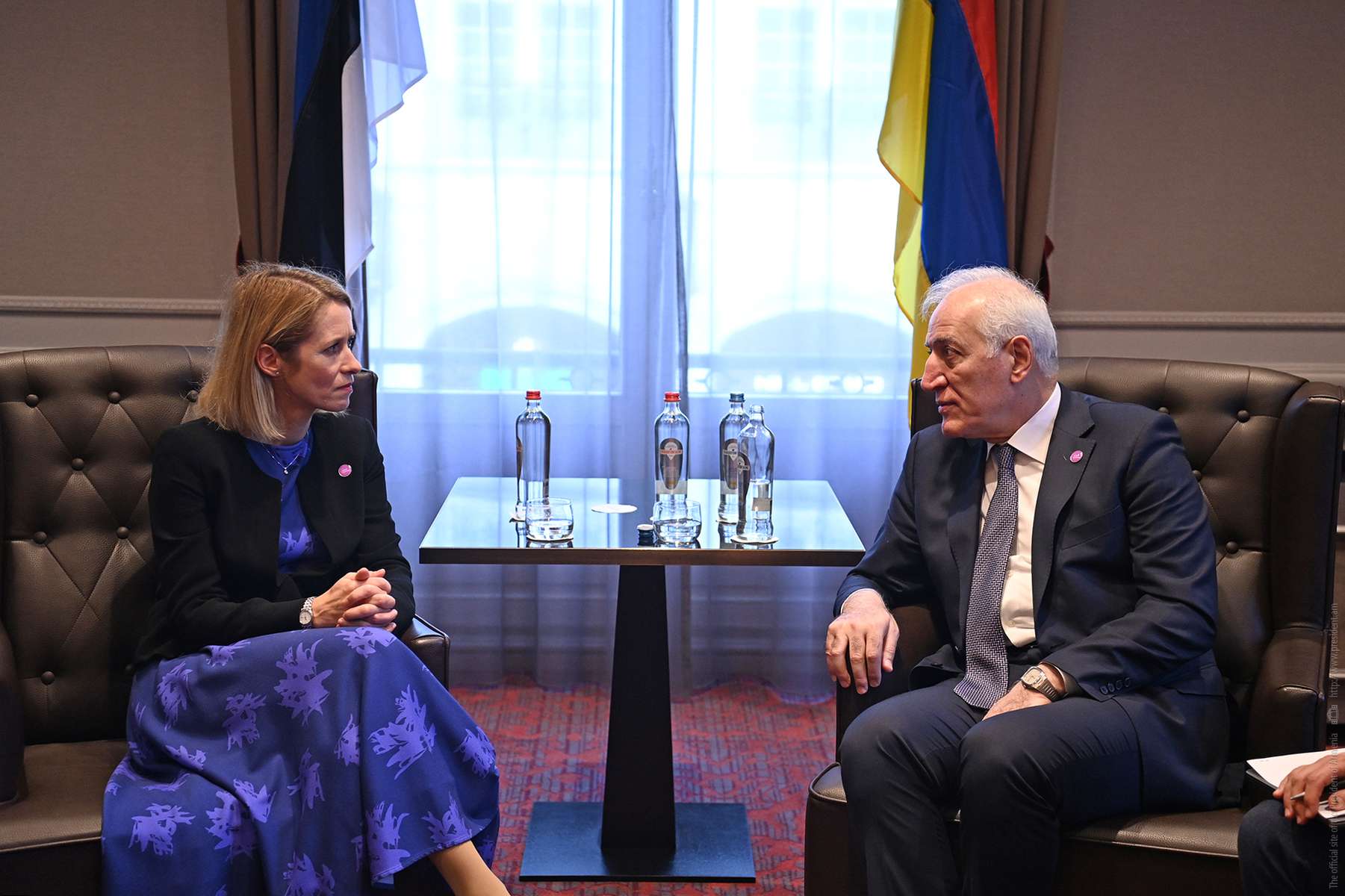 Khachaturyan had a meeting with the Prime Minister of Estonia