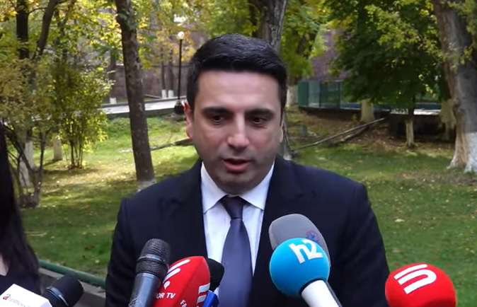 "We know the instigators of "October 27" inside." Alain Simonyan