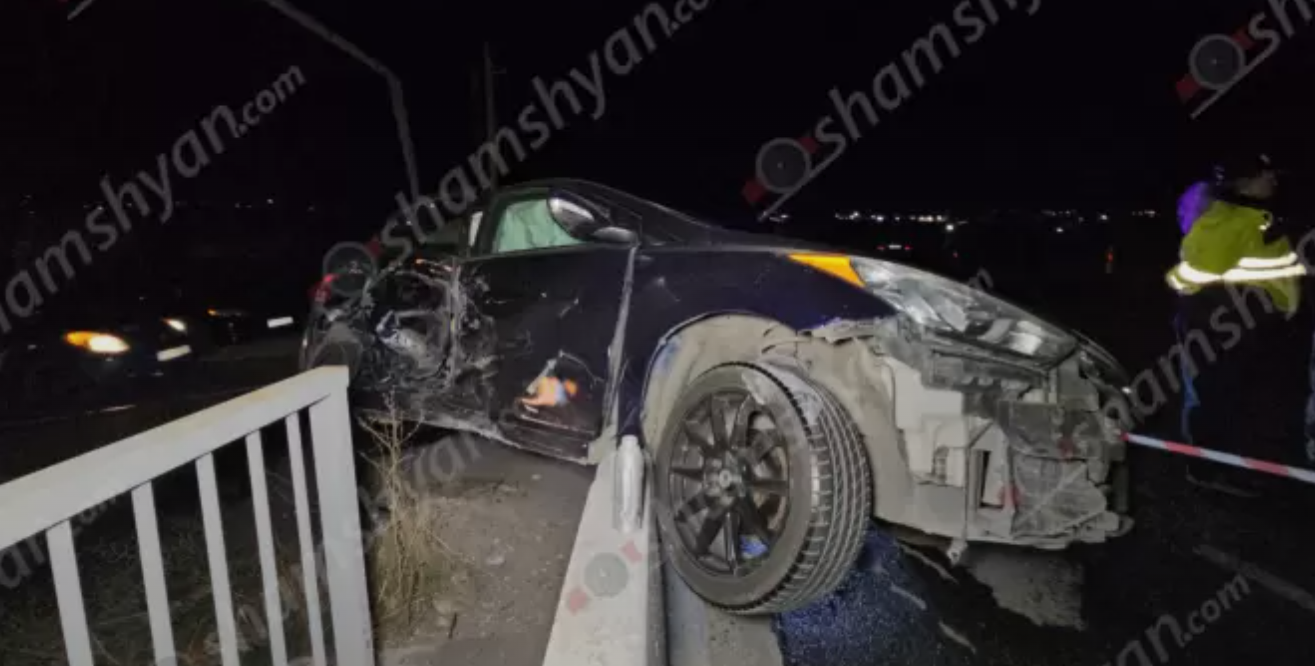 Խոշոր ավտովթար՝ Կոտայքի մարզում. 2 վիրավորներից մեկը հղի կին է