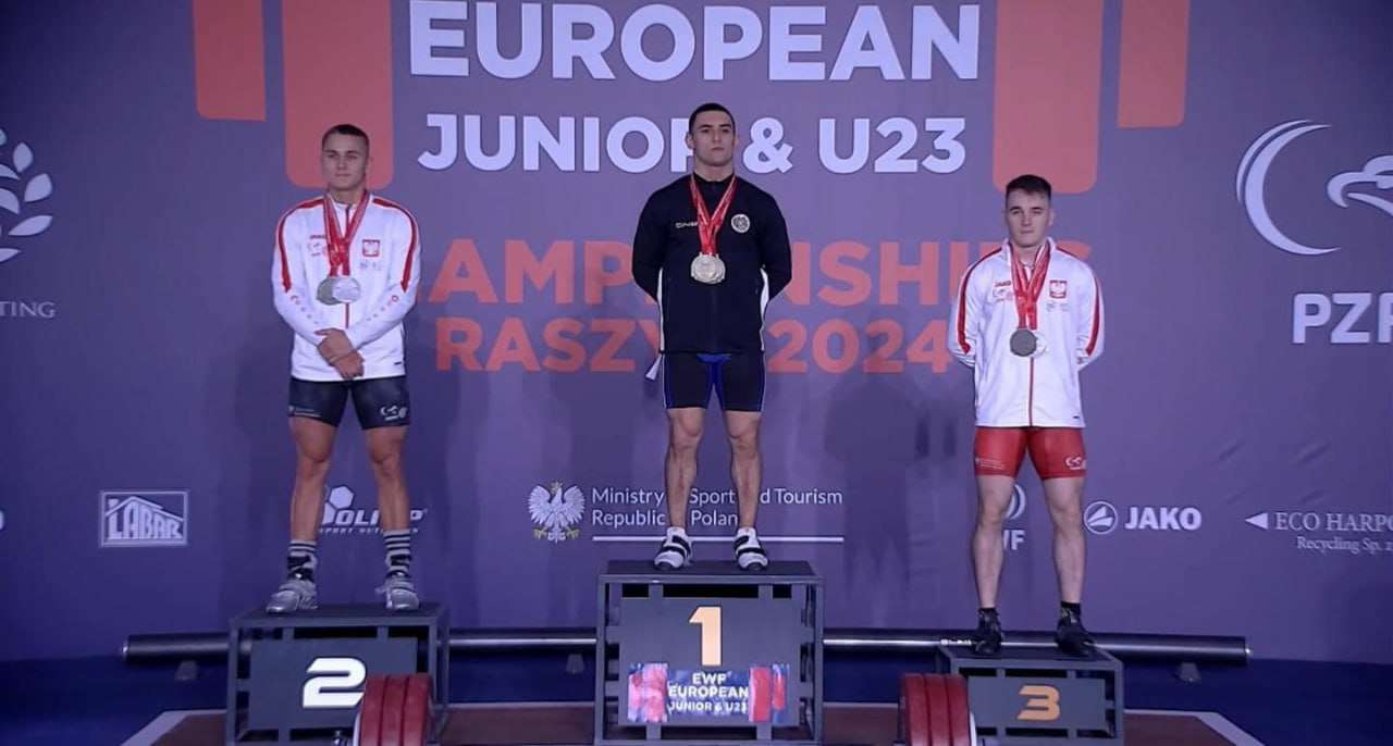Ծանրորդ Գոռ Սահակյանը՝ Եվրոպայի Մ23 չեմպիոն