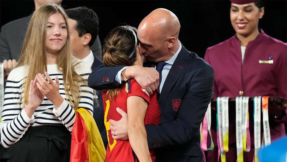 Luis Rubiales  has been suspended from football