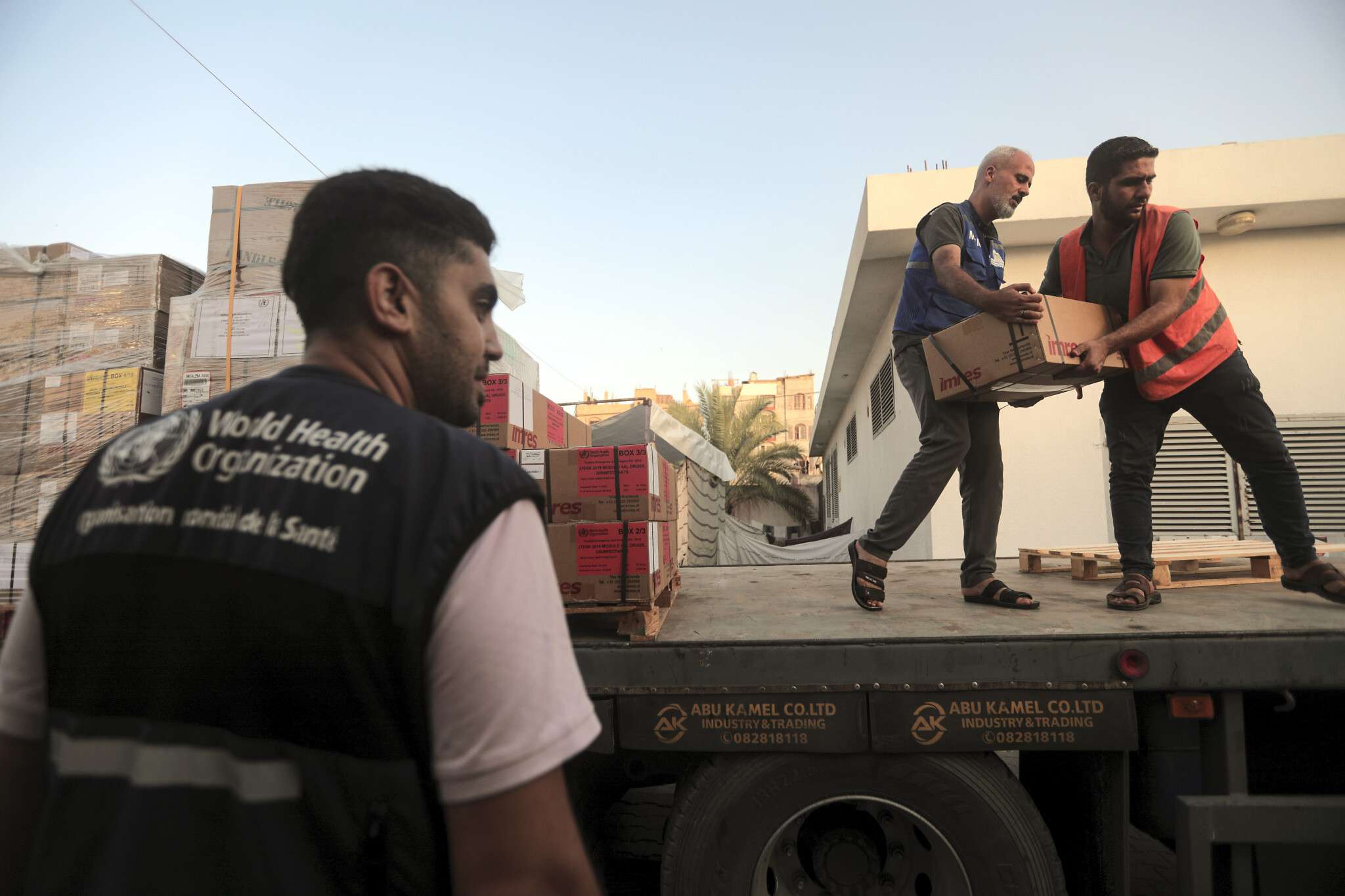 Israel has allowed 100 truckloads of humanitarian aid to be sent to Gaza per day