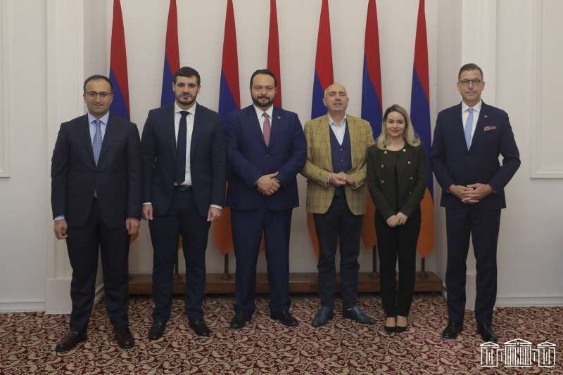 Deputies of the European Parliament met Armenian parliamentarians
