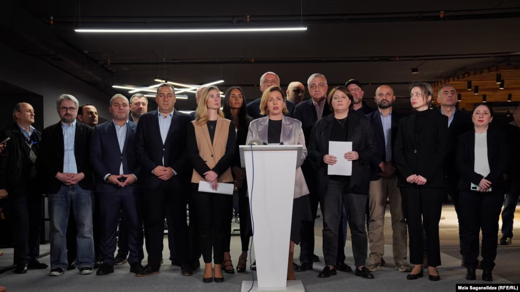The opposition in Georgia will demonstrate again