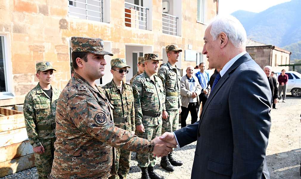 Վահագն Խաչատուրյանն այցելել է սահմանային Ծավ գյուղ