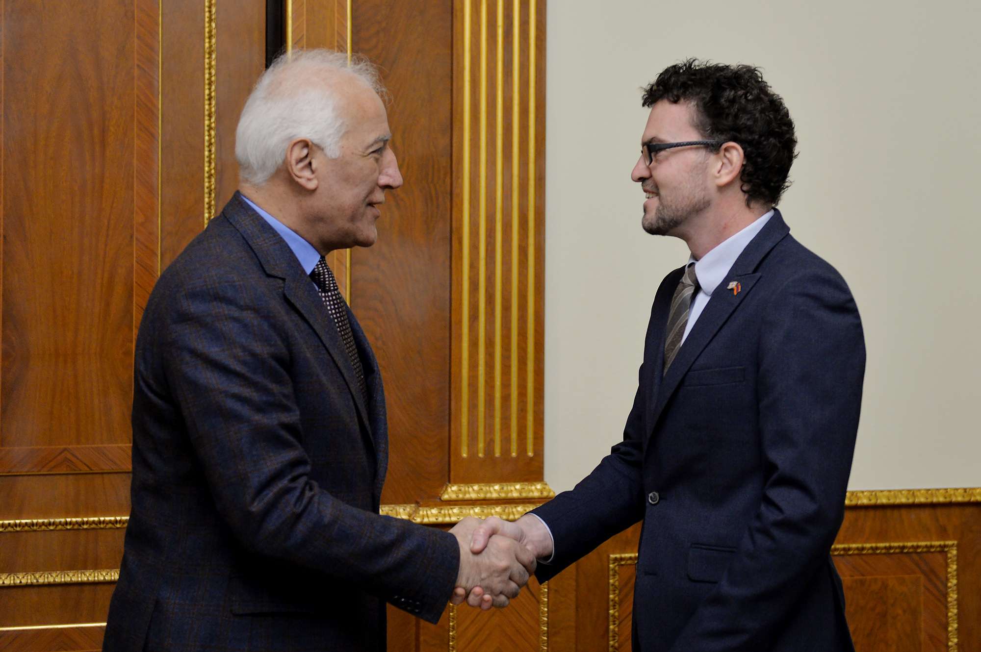 Vahagn Khachaturyan received John Gallagher, Ambassador Extraordinary, and Plenipotentiary of the United Kingdom to Armenia