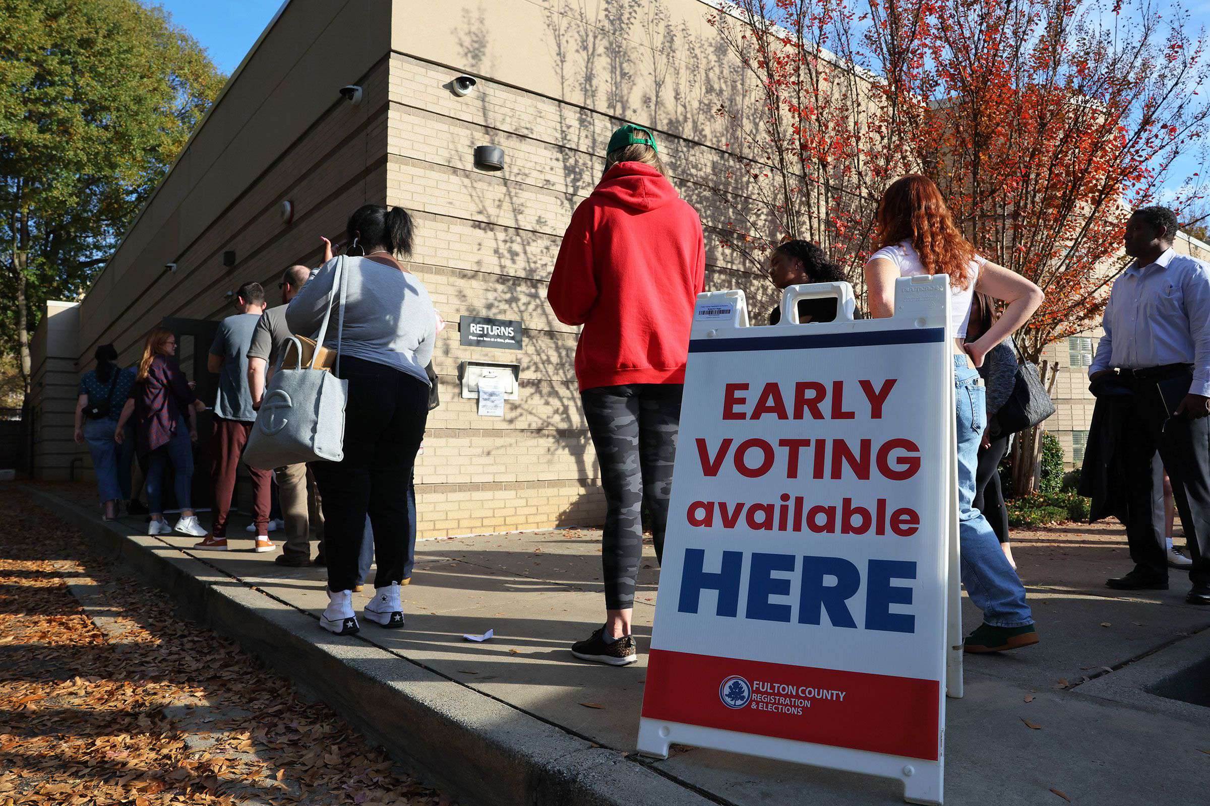75 million Americans have already voted. Axios